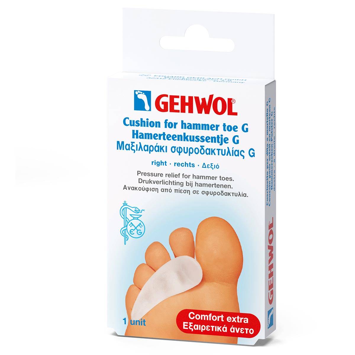 Gehwol Cushion Hammer Toe G - Høyre